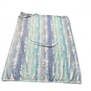 Blue Tie Dye Blanket
